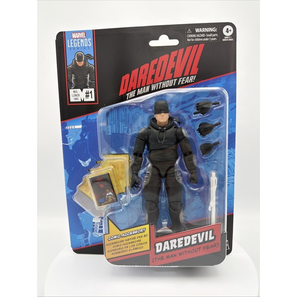 Hasbro Marvel Legends Daredevil Black Suit Vigilante 6" Action Figure NIB
